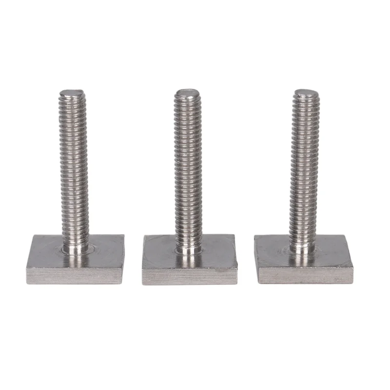 3PCS 20X20mm*M6*35mm T-Bolts Fit for Thule Free Ride 532 T Track Roof Mount Cycle Carrier Screws Studs Bolt Car Accessories
