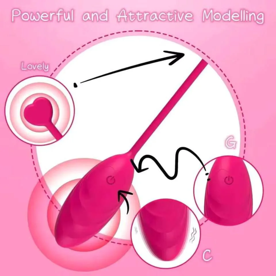 التحكم عن بعد تهتز البيض الجنس لعب للنساء G-بقع محفز الحميمة الاستمناء هزاز الجنس لعب للكبار