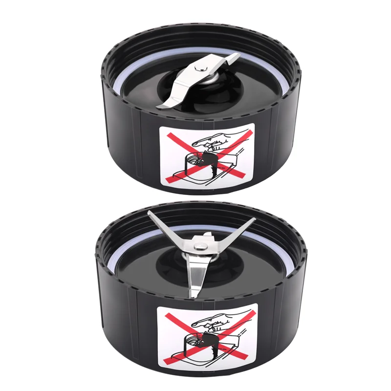 A60T New Cross & Flat Shaver Blades Replacement Part For MB1001 Magic Bullet 250W Blender Blades Mixer Accessories