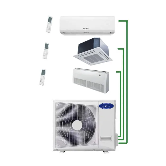 

Мультизональный инверторный кондиционер VRF V8 с функцией автоматического сдувания снега, 86000 BTU, от Smart Manufacture