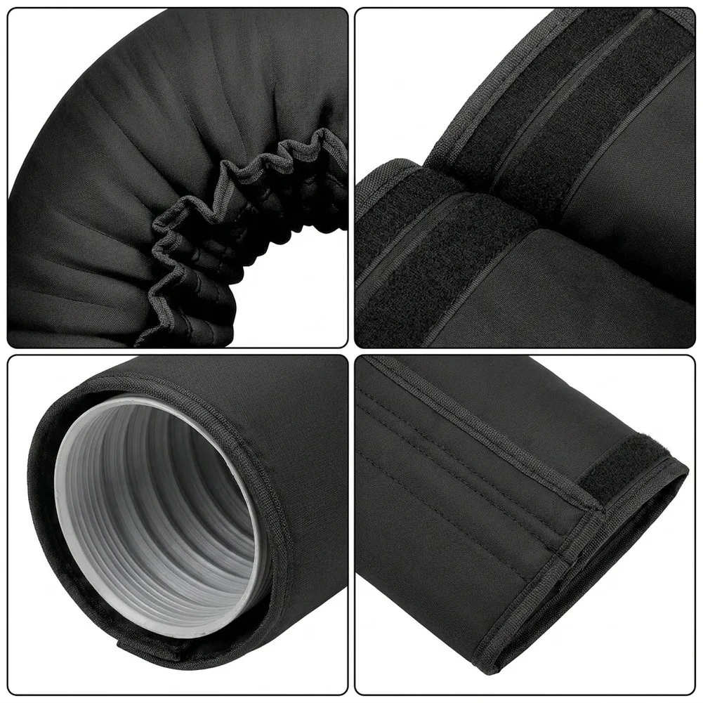 Flexible Design for exhaust Hose Insulation Air Conditioner Cover Double Fasteners Flexible Design Reinforced Edges Robust Fit