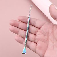 Stainless Steel Blackhead Shovel Manual Leave No Print Blemish Remover Acne Treatment Pore Cleanser Acnes Removal Needle