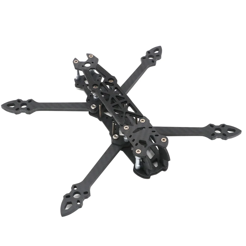 Mark4 7Inch Koolstofvezel Frame 295Mm Armdikte 5Mm Voor Mark4 Fpv Racing Drone Quadcopter Freestyle Frame Kit