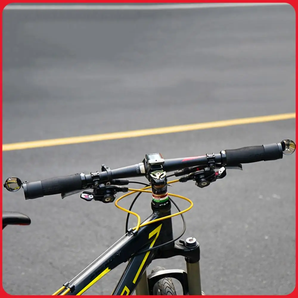 

Bicycle Rearview Mirror 360 Rotation Adjustable Handlebar Rearview Mirror Bar End Bicycle Mirrors for MTB Road Bike Accessories