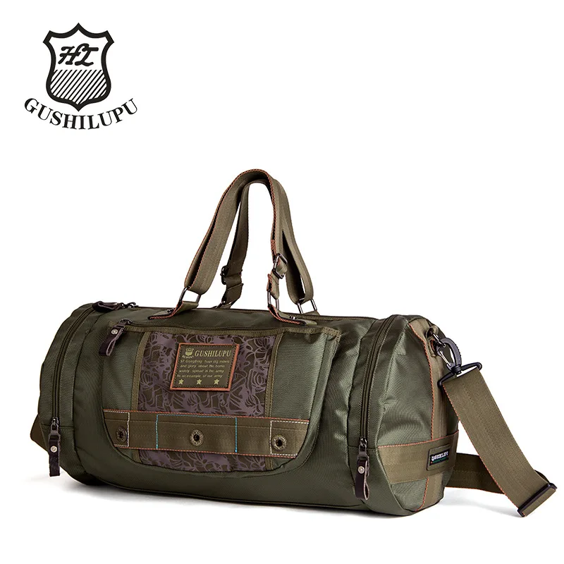 

Korean Sle Men's Travel Bag Outdoor Handheld Large Capaci Lage Bag Fitn Bag for Busin Trips Crossbody Military