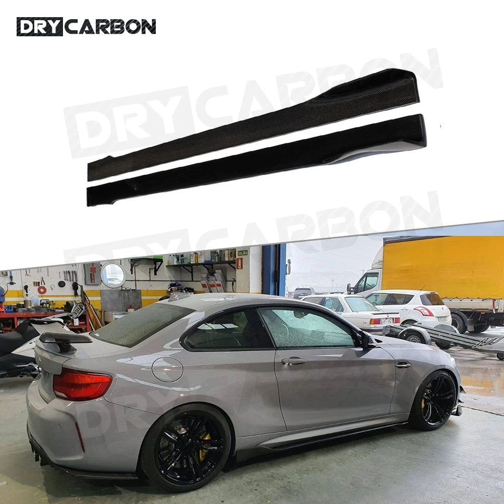 

Side Skirts for BMW F20 F87 M2 G30 G42 F30 E63 M6 G26 F90 M5 G80 G81 G82 G83 Door Bumper Skirts Rocker Panels Bodykit Extension