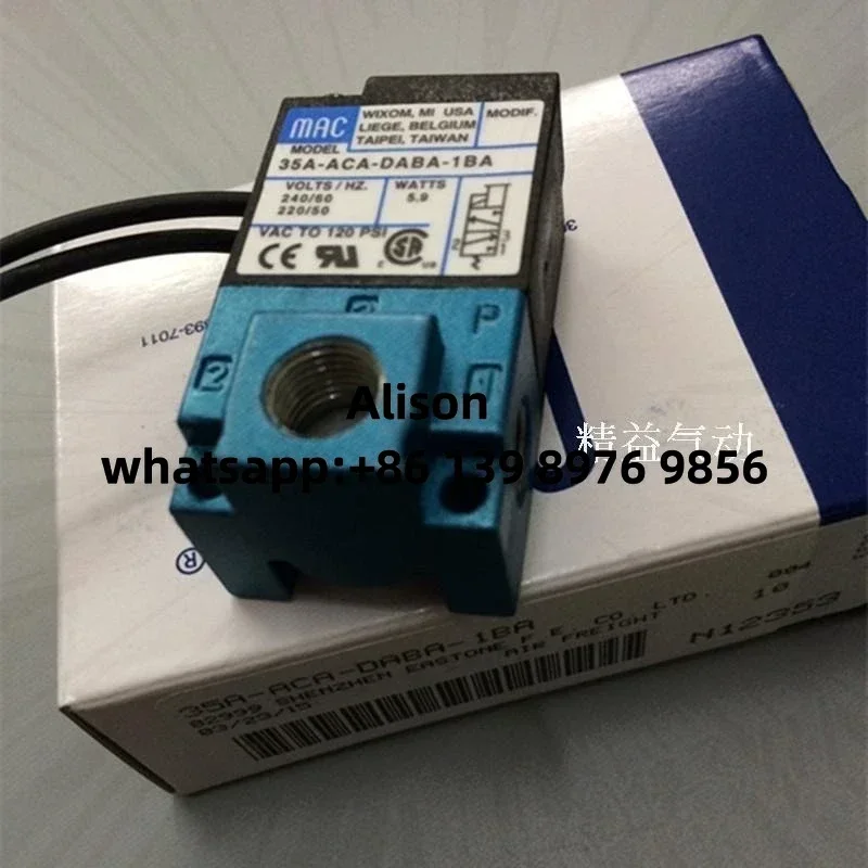 Solenoic Valve Mac 35a-aca-ddba-1ba