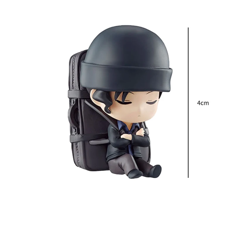 Oryginalne zabawki BANDAI z gry animacyjnej Detektywa Conana, figurki akcji anime do kolekcji, gacha do spania, losowanie.