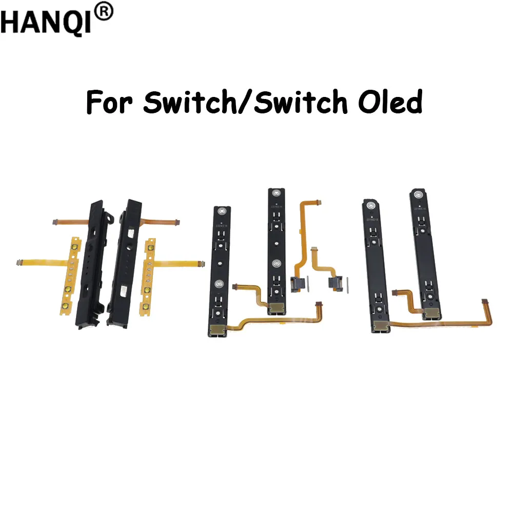1Pcs Left Right Slide Rail Replacement Repair Parts for Nintend Switch & Switch OLED Joy Con Slider