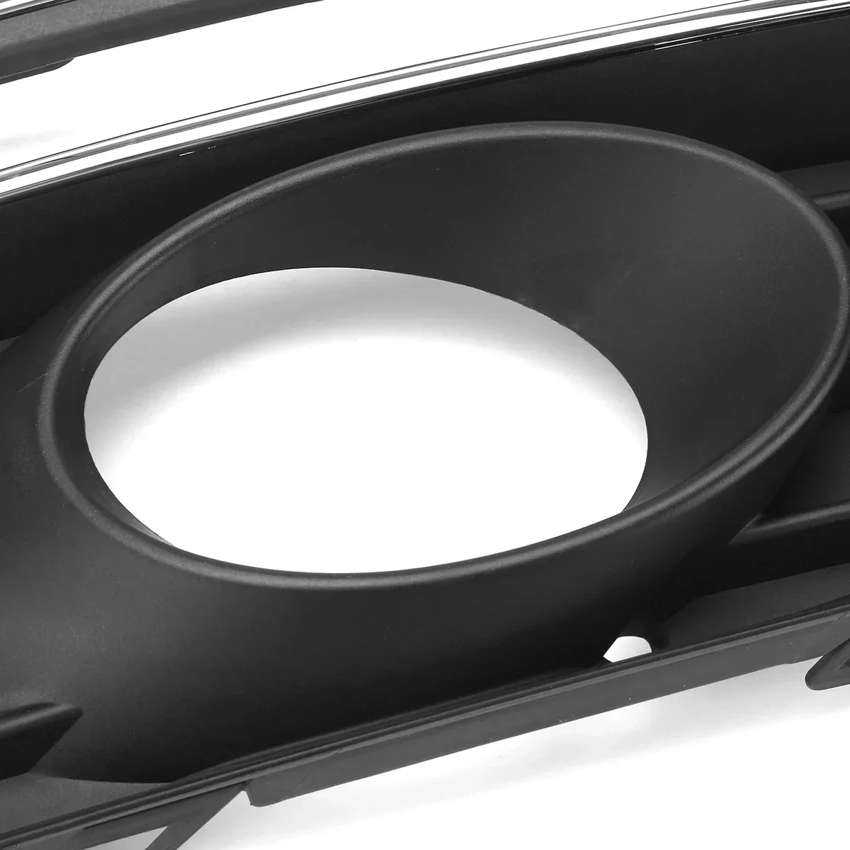 

For VW Beetle 2016 2017 2018 2019 Car Front Bumper Fog Light Frame Cover Grille Protection ABS Black 5C5854661J 5C5854662J