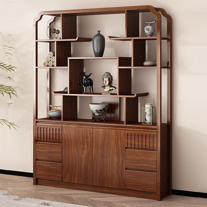 Display Luxury Bar Cabinet Shelves Living Room Mobile Kitchen Restaurant Wood Wine Cabinet Modern Cave A Vin Trendy Furniture