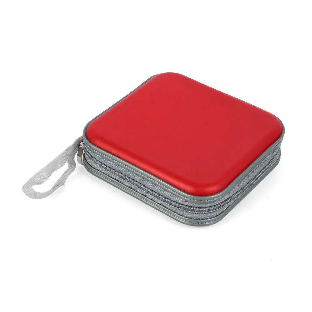 40 Disc Bags Hard Box Wallet Album Organizer Storage Sleeve CD DVD Case Double-side