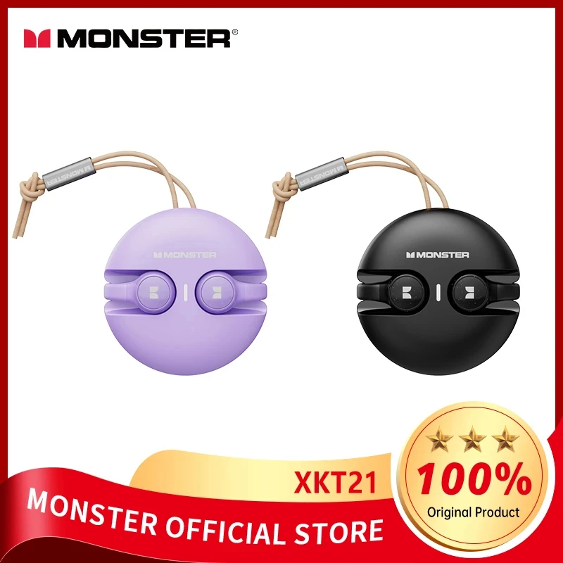 

Выбор Monster XKT21 OWS Bluetooth V5.3 Наушники Игровые наушники с сенсорным управлением Объемный стерео ушной крючок HD наушники для звонков Новые