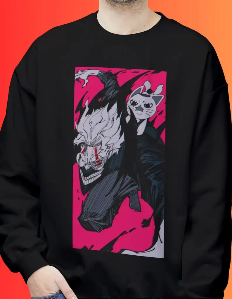 Dandadan Okarun Unisex Sweatshirt Okarun Momo Ayase Anime Japanese Cute Graphic Tee Anime Manga Exclusive Anime