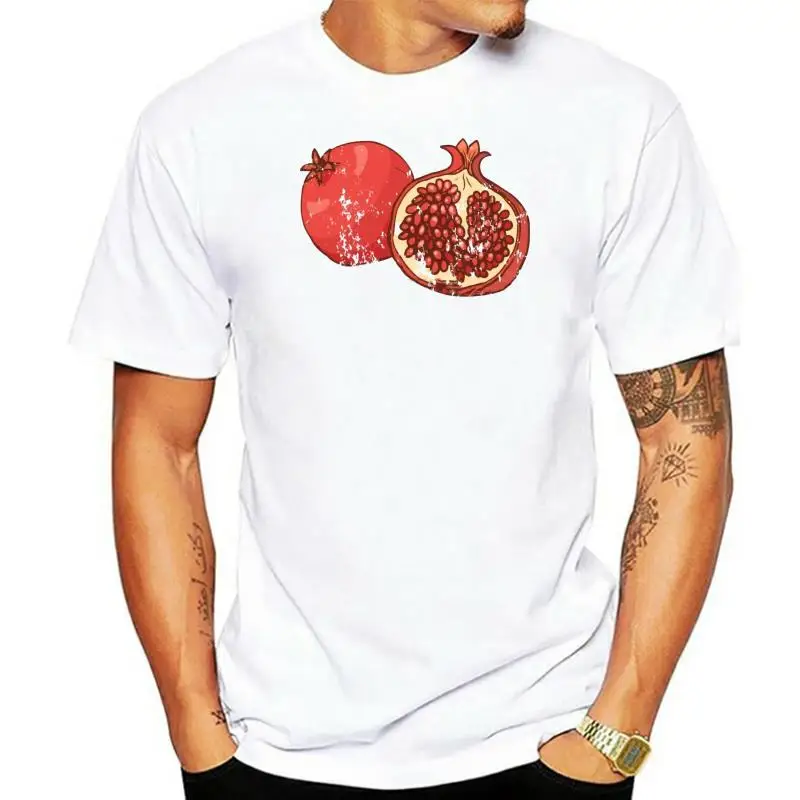 Men t shirt Retro Vintage Grunge Style Pomegranate tshirts Women t shirt