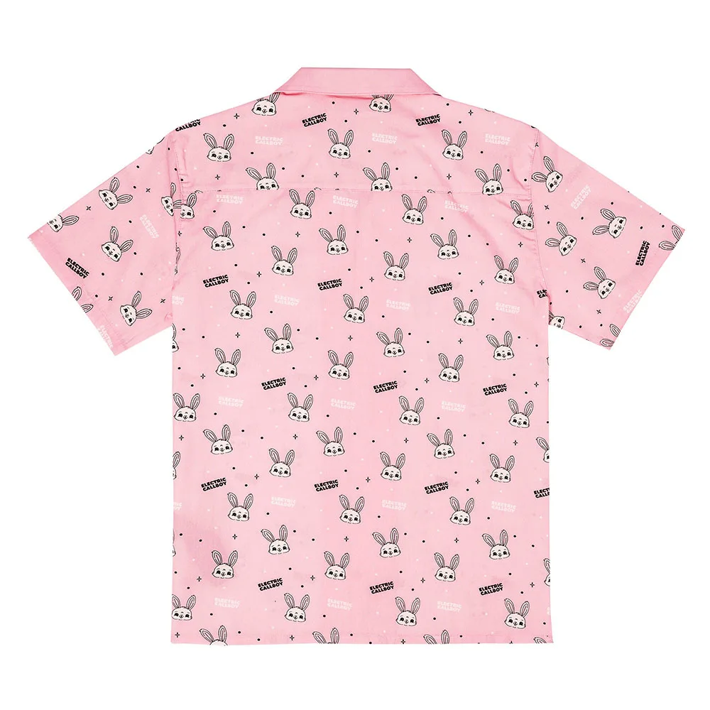 Some Bunny To Love Electric Callboy Shirt Design Graphic 3D Printing Shirts Short Sleeve Summer Button Up Clothing Men Merch Top