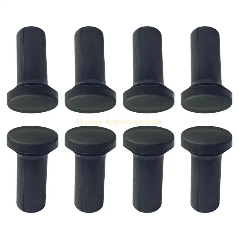 D0AB High Temperature Resistant Silicone Legs for Air Fryers and Ovens Use Easy Installation and Removal Support Feet