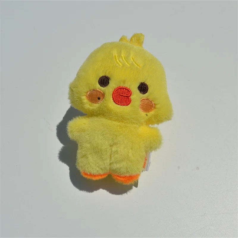 سلسلة مفاتيح دمية أنيتيز تصميم تيرانوصور عصري على الطراز الكوري مادة قطيفة بدون ترخيص IP ملحق مفتاح منتج قابل للجمع