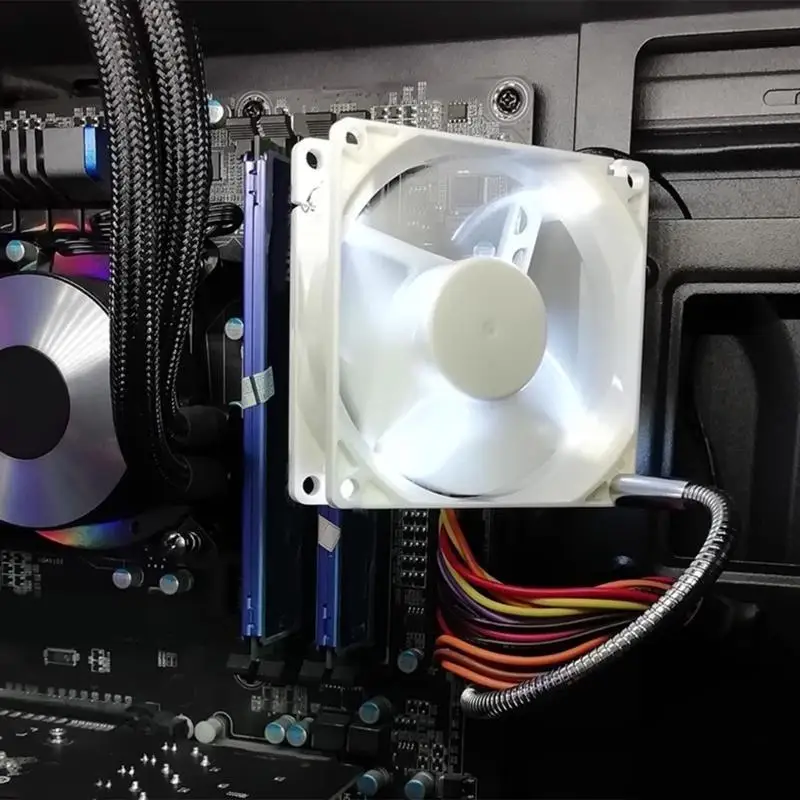 Y1UB Adjustable Fan Mount - Flexible Cooling Support for Gaming Rigs and Home Offices