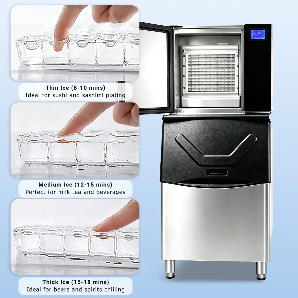 Commercial Ice Maker Machine 5 - Commercial Ice Maker 200Kg Cube recension och pris