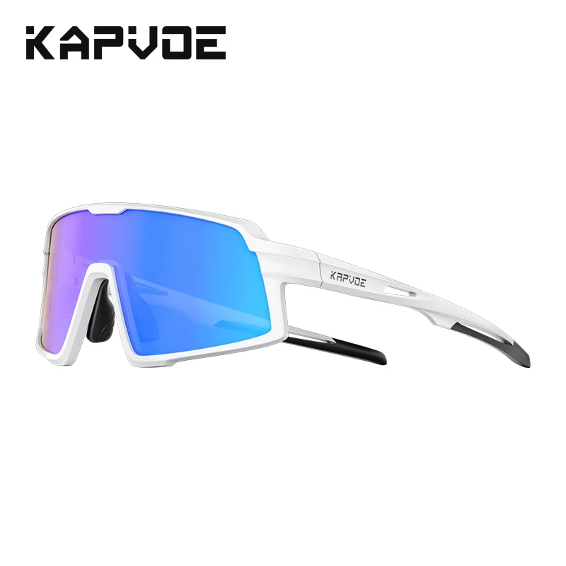 

Kapvoe детские солнцезащитные очки велосипедные очки для мальчиков и девочек спортивные очки MTB спортивные бейсбольные синие легкие очки UV400 распродажа