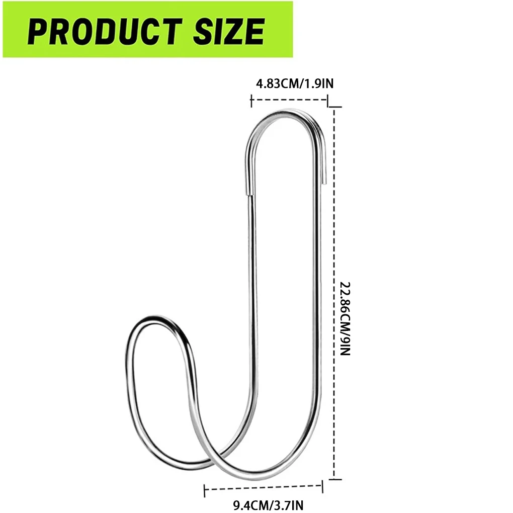 2 шт./компл. крючки для садовых шлангов из нержавеющей стали, сверхмощные вешалки большой емкости, нержавеющие уличные органайзеры для хранения в помещении