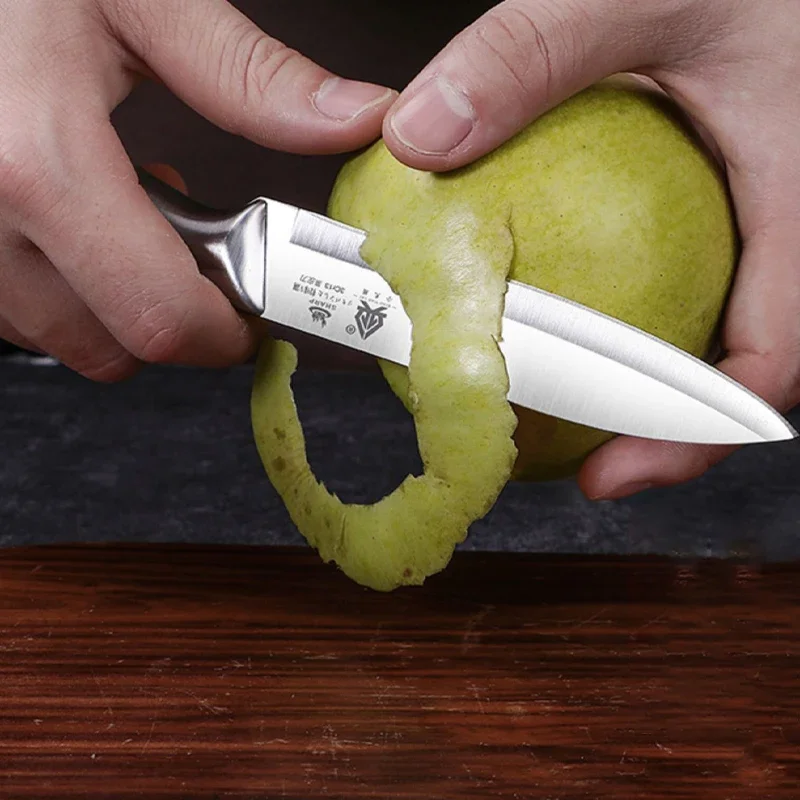Stainless steel fruit knife  Household paring knife with knife set - Kitchen knife for women\'s fruit and vegetable cutting knife