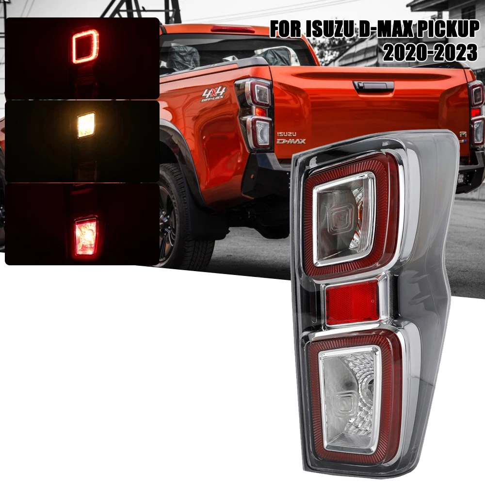 

Левый/правый задний фонарь для Isuzu Dmax Pickup 2020 2021 2022 2023, задний фонарь, стоп-сигнал с
