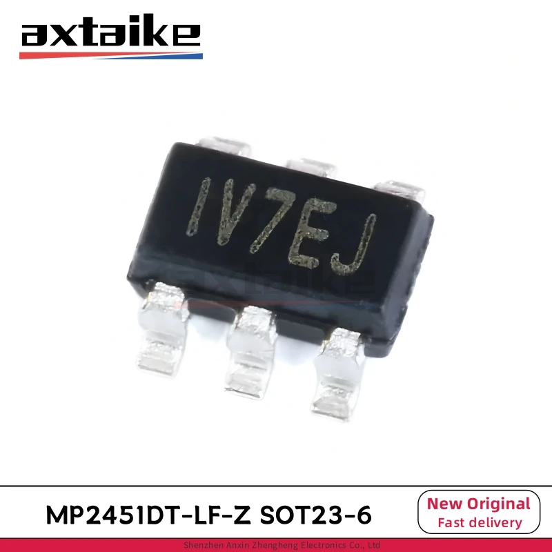 

10PCS MP2451DT-LF-Z SOT23-6 MP2451DT MP2451 MARKING: IV7** SMD 3.3V to 36V 2MHz 0.6A Step Down Converter IC
