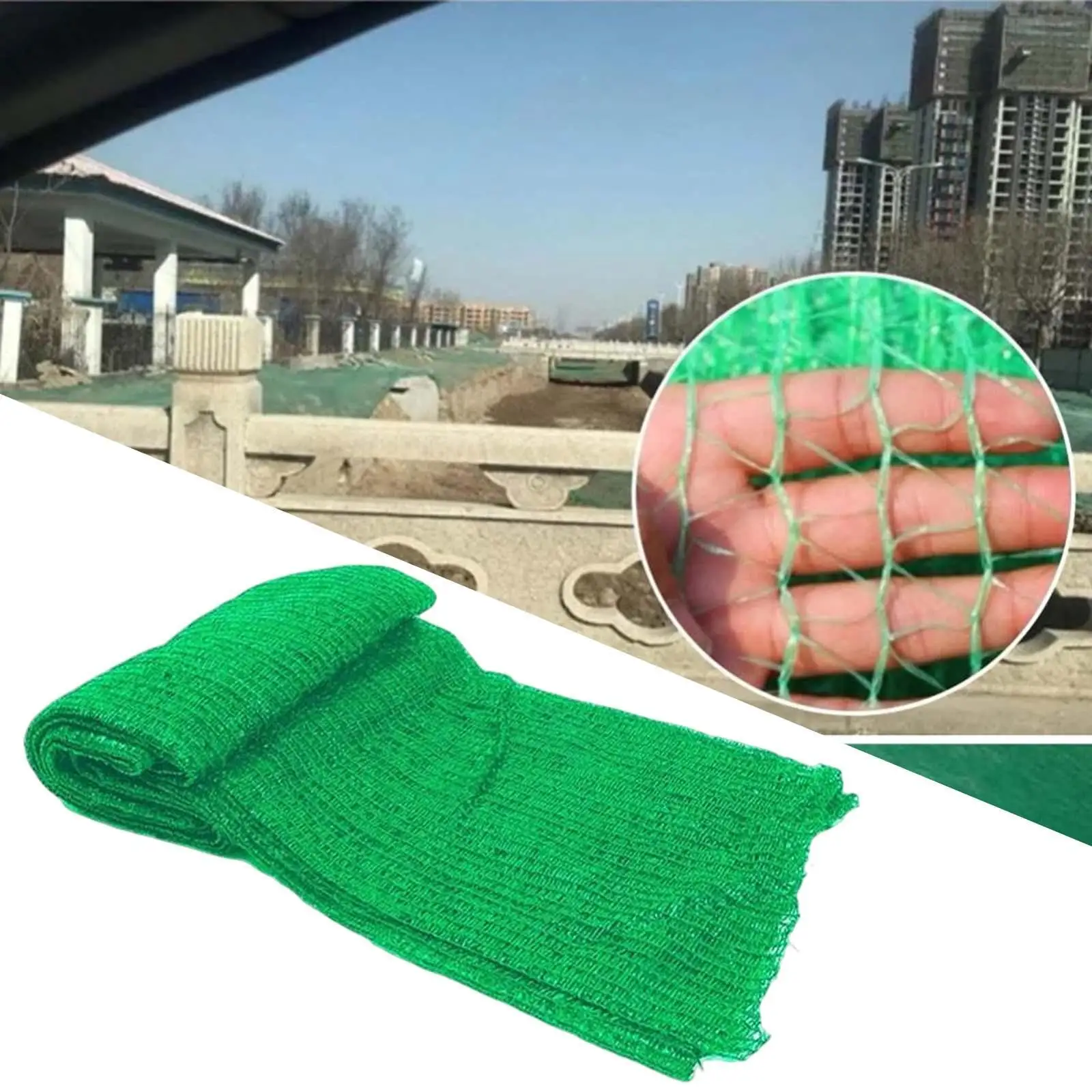 Sunblock Mesh Sun Shade Sail Sunscreen Greenhouse Shade Cloth for Flowers Black 4x6m
