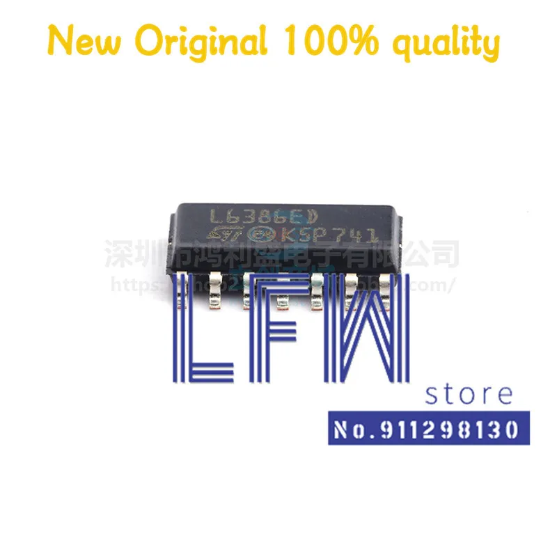 5pcs/lot L6386ED013TR L6386ED L6386 SOP14 Chipset 100% New&Original In Stock