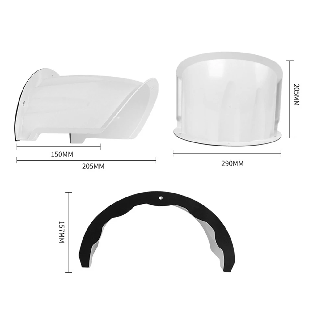 Protective Covers Shield Wall Waterproof Rainproof Cover CCTV Turret Dome Cameras Protection Box Security Camera Protection Case