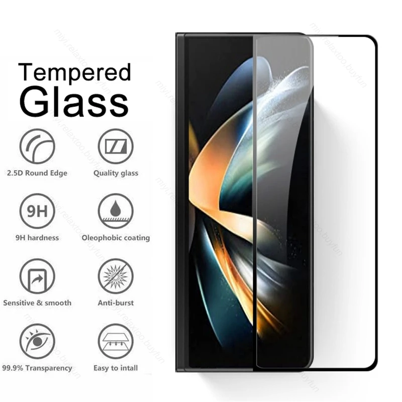 4 In 1 Camera Glass For Samsung Galaxy Z Fold4 Fold3 Protective Glass Sumsung Z Fold 4 3 ZFold4 ZFold3 5G Sceen Protectors Film