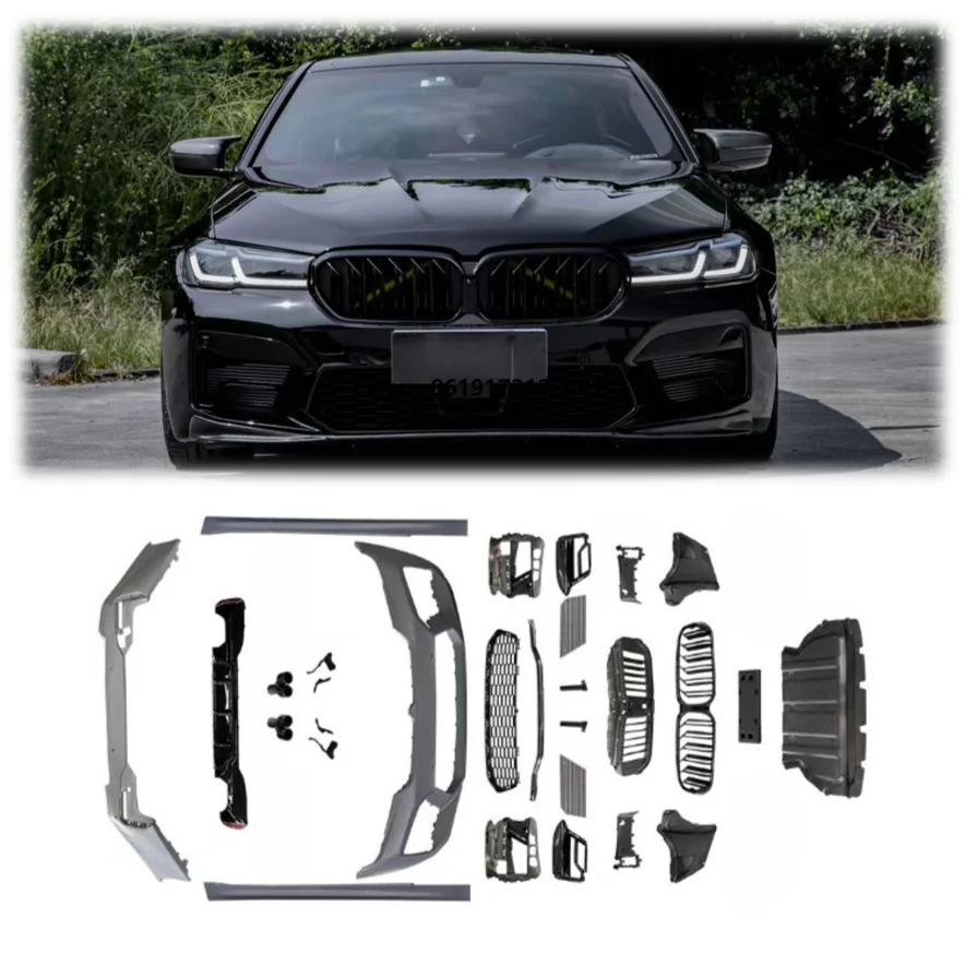 

Новый высококачественный полный обвес Yuanxing в стиле M5 для BMW 5 серии G30 G38 (дорестайлинг): передний/задний бампер, решетка радиатора, боковые пороги, капот