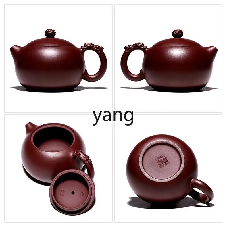 LH   household brewing teapot, high-end gift tea set, dragon handle, retro Xishi pot