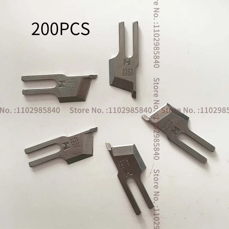 

200PCS STRONG H Knives B4121-522-000 Knife JUKI DLM52 DLM522 DLM5200 DLM5400 5420 Overlock Industrial Sewing Machine Spare Parts