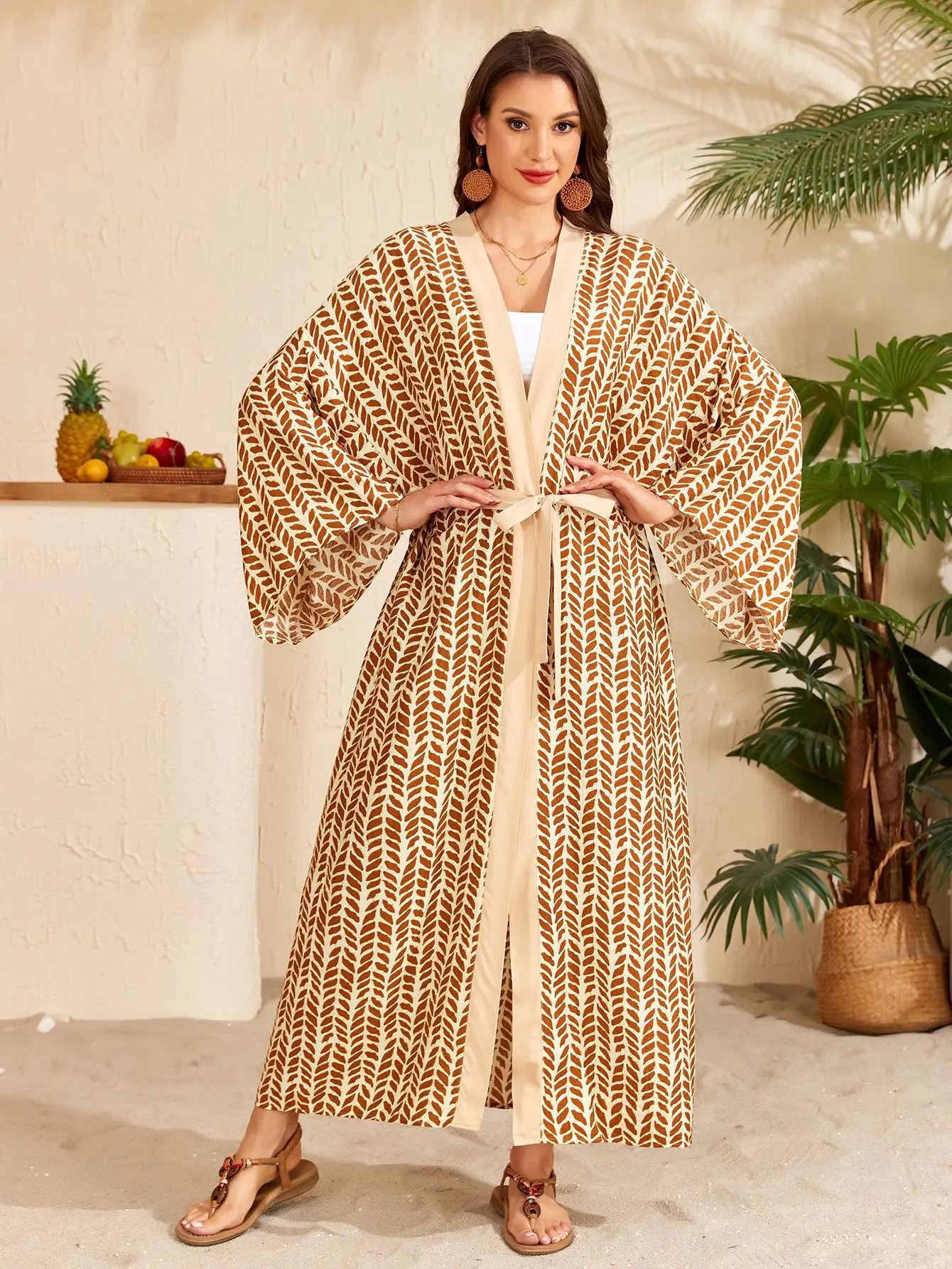 Women's Kimono Swimsuit Cover Up Summer Beach Coverups Bathing Suit Casual Loose Cardigans for Swimwear view 6