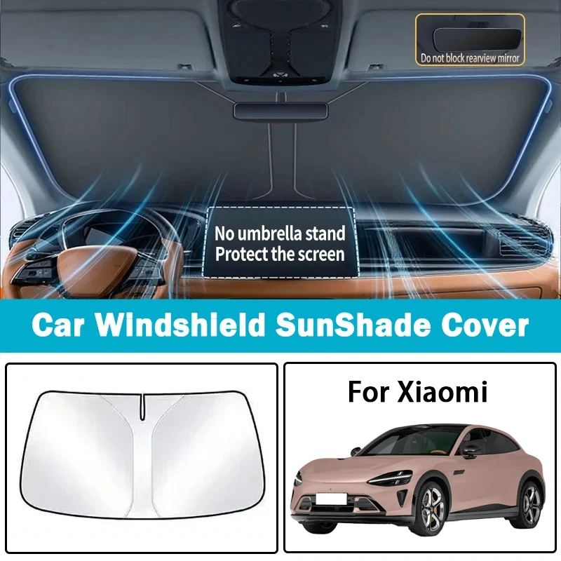 

Suitable for Xiaomi SU7/YU7/Ultra car sunshade sunscreen heat insulation front windshield parasol