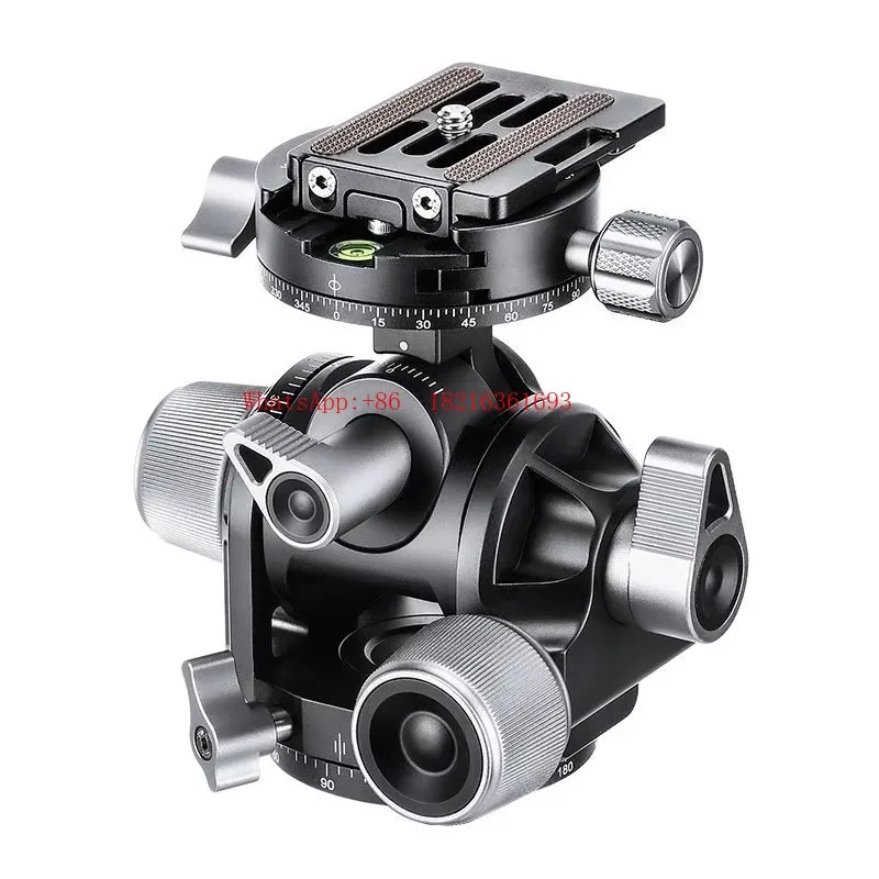 New Arrival G3/G4 PRO Professional Gear Fine Tuning PTZ Silver Tripod DSLR Photography Accessories