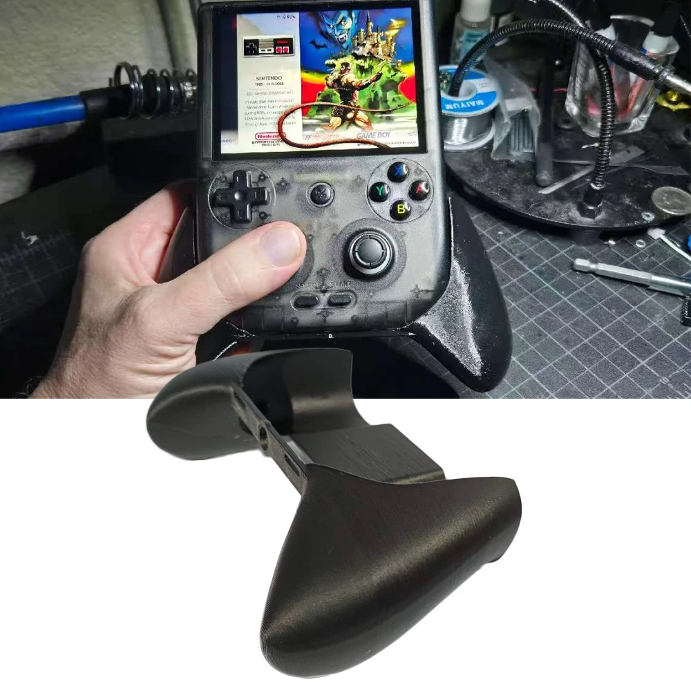 

New for Anbernic RG406V Grip Stand Holder Protective 3D printing Shell Case for Anbernic RG406V Game Console Accessories