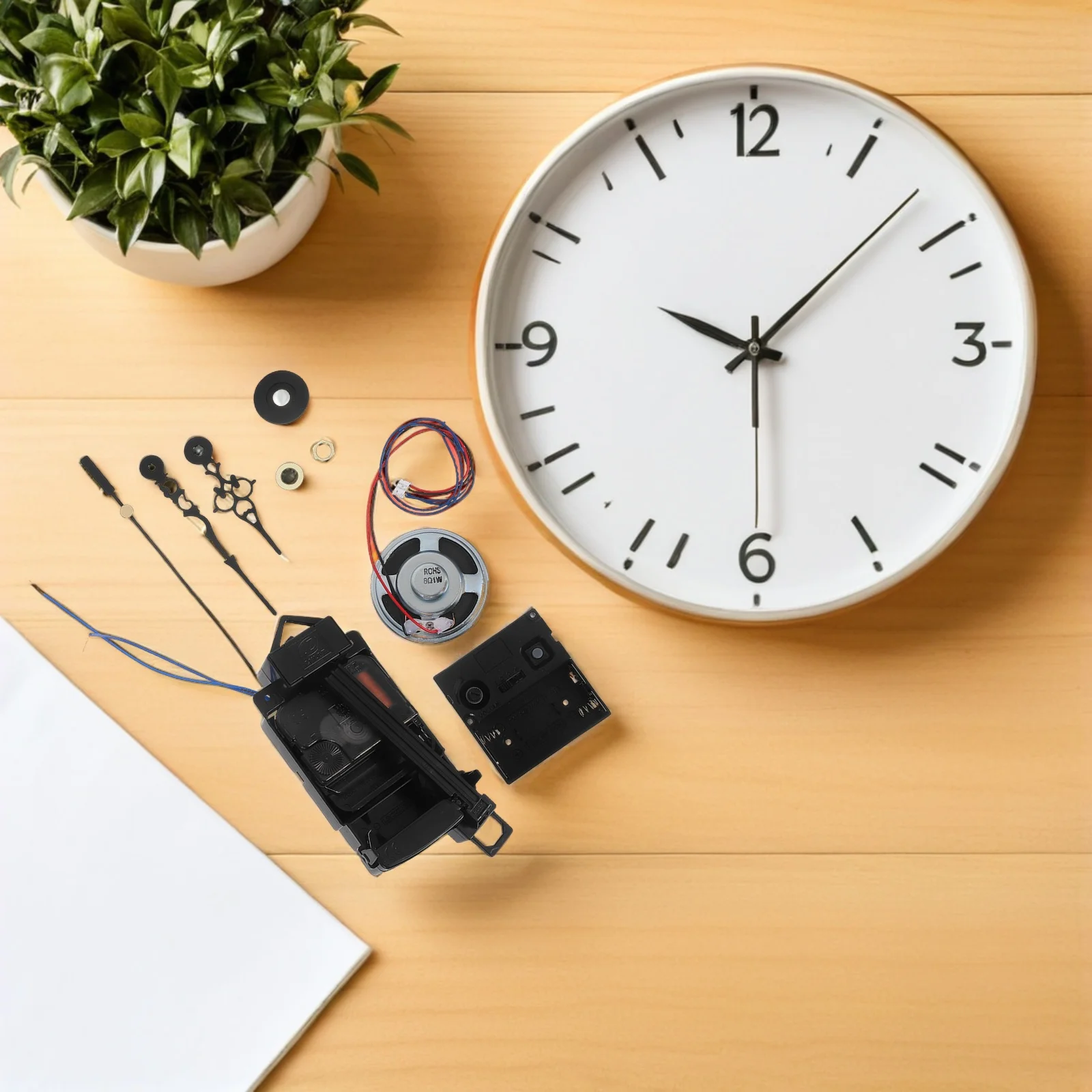 

1 set 1 Set Quartz Pendulum Trigger Movement Chime Kit Spades Fantasy Straight Hands Wall Repair Tool Silent Clock Mechanism