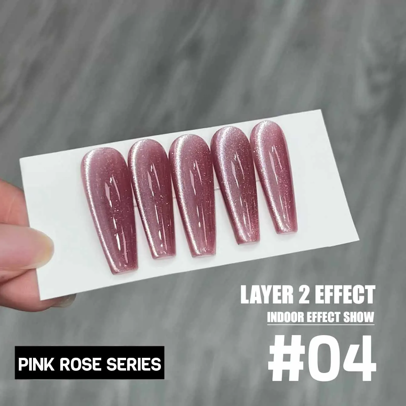 MIANEL 1-8pcs 12ML 여름 손톱 계피 핑크 시리즈 유리 구슬 고양이 눈 젤 매니큐어 고양이 눈 자석 매니큐어 핑크 손톱