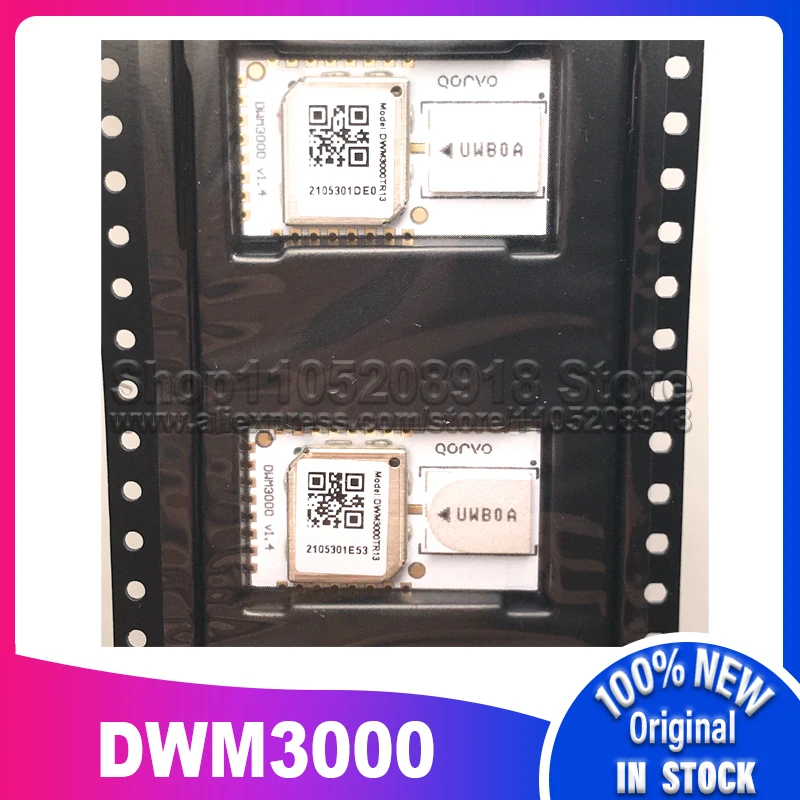 

1 шт. ~ 10 шт./лот, 100% новый радиочастотный модуль DWM3000, позиционирование UWB на складе