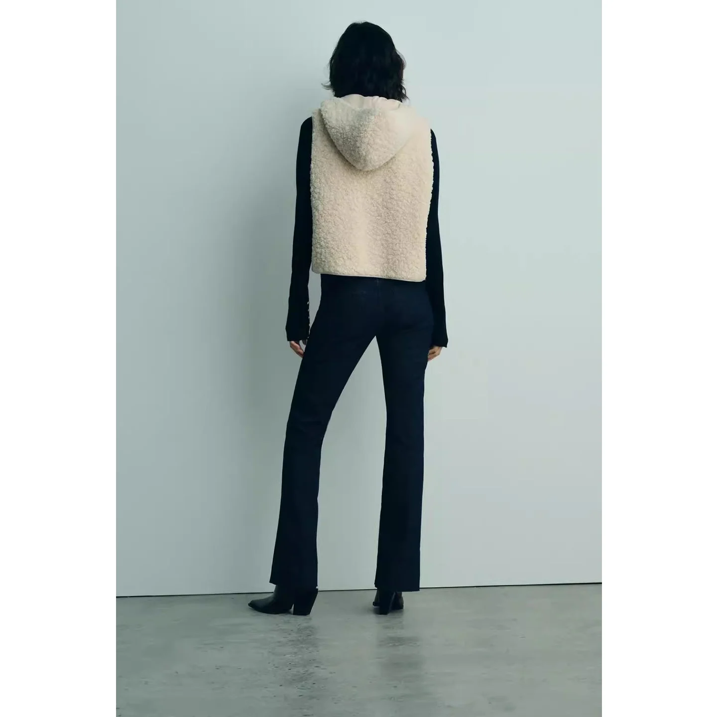 

mat Summer New Arrival Women's Vest Top Hooded Fce Svel Patch ket Decorated Commute Sle Pure Color Polye...