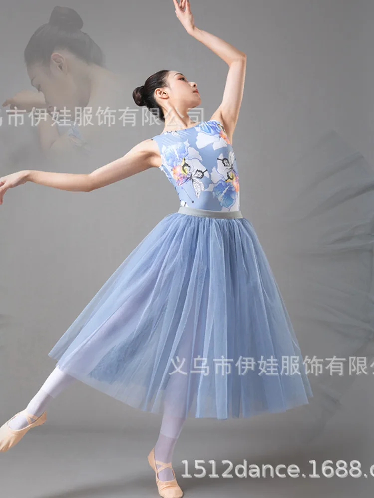 Mesh Ballet Core Y 2k Dance Wear Line Latin Skirts Solid Color Tutu Women High Waist Woman Costumes Jazz Leotard Skirt