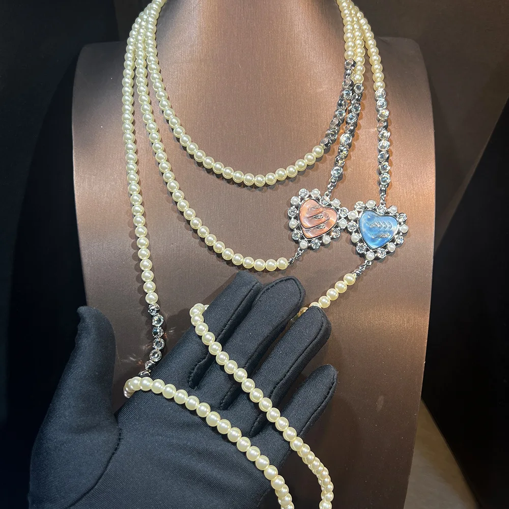 

90CM Multi-Style Long Pearl Necklace Elegant Jewelry Accessory