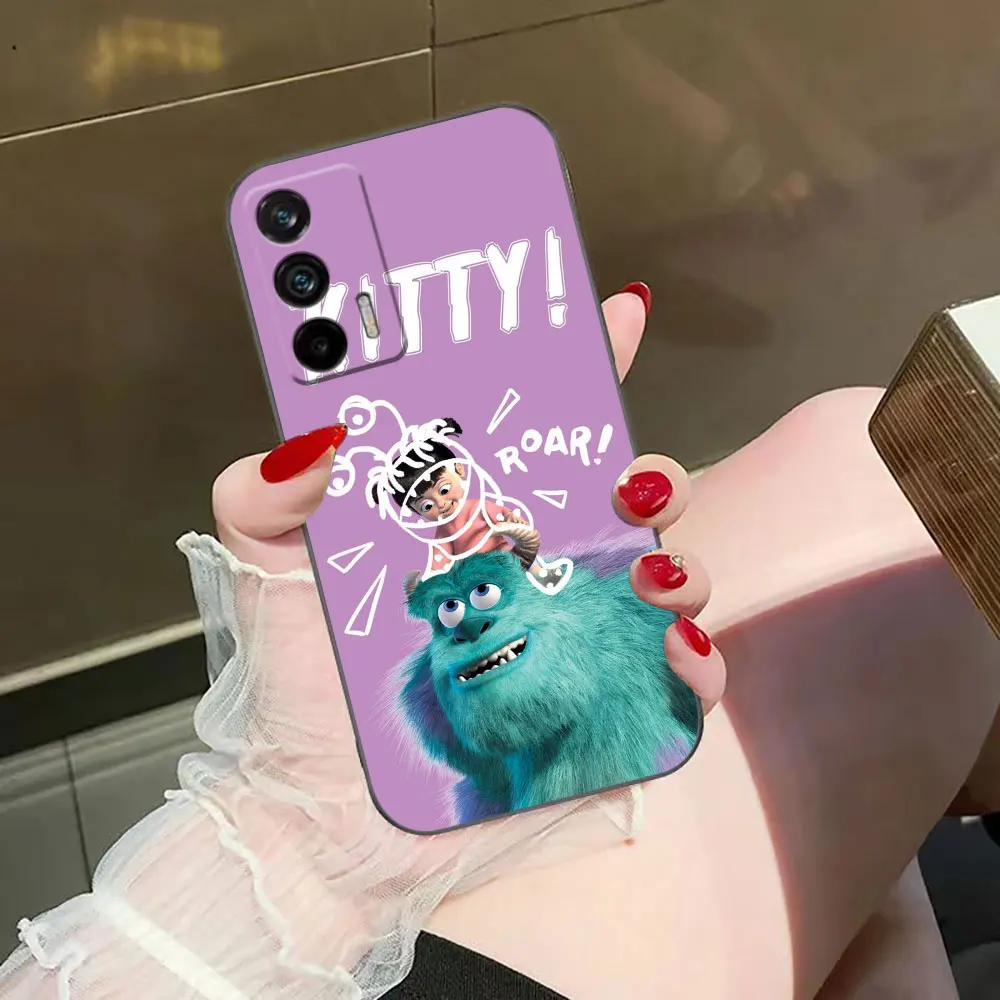 Disney Monsters inc Boo Blue Phone Case For Realme C11 C20 C21 C21Y C30 C30S C33 C35 C55 C53 C63 C65 GT NEO 2 NARZO 50 X50 Case