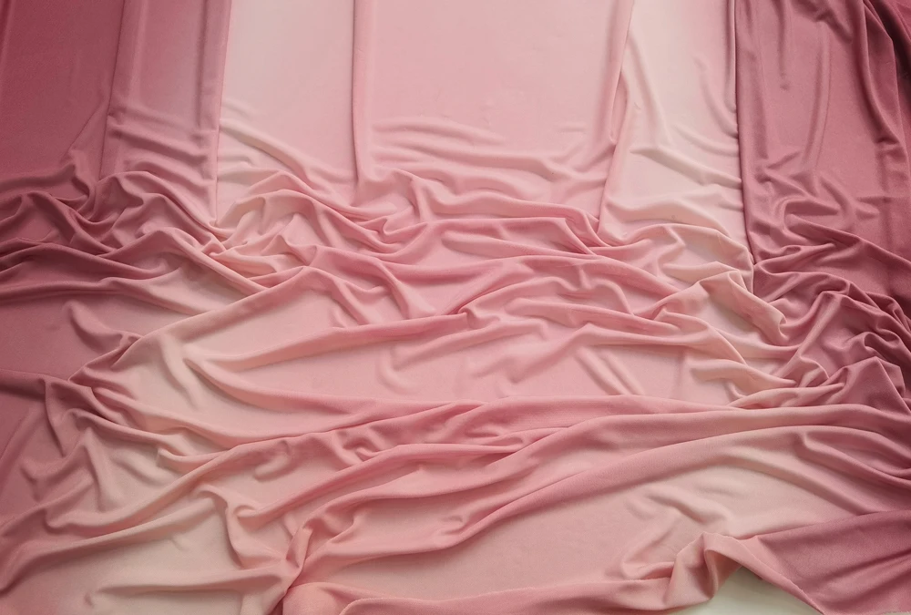 1 Meter X 1,5 Meter Polyester Stretch-Netzstoff Tüll Weicher Ombre-Netzstoff für Bühnendekoration – Detail 18