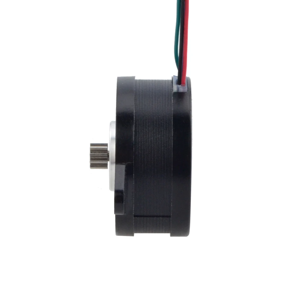 Round Nema 14 Stepper Motor Bipolar 0.9deg 8Ncm 1.0A Φ36x17mm 4 Wires for 3D printer CNC Engraving Milling Machine-E Series