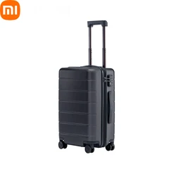 Xiaomi-Estojo de Viagem com Luz Resistente, Material Coxtron PC, Roda Mudo Universal, Forte Resistente ao Desgaste, Bloqueio Combinado de Grande Capacidade